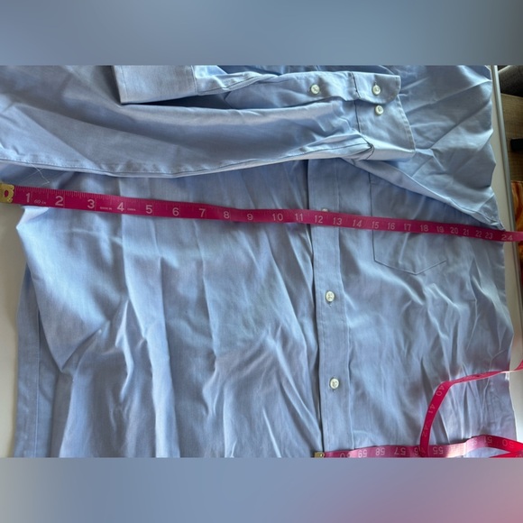 Eagle men’s light blue dress shirt, stretch collar, size 16 1/2 32/33 - Picture 5 of 6